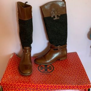Tory Burch high boots. Size 9